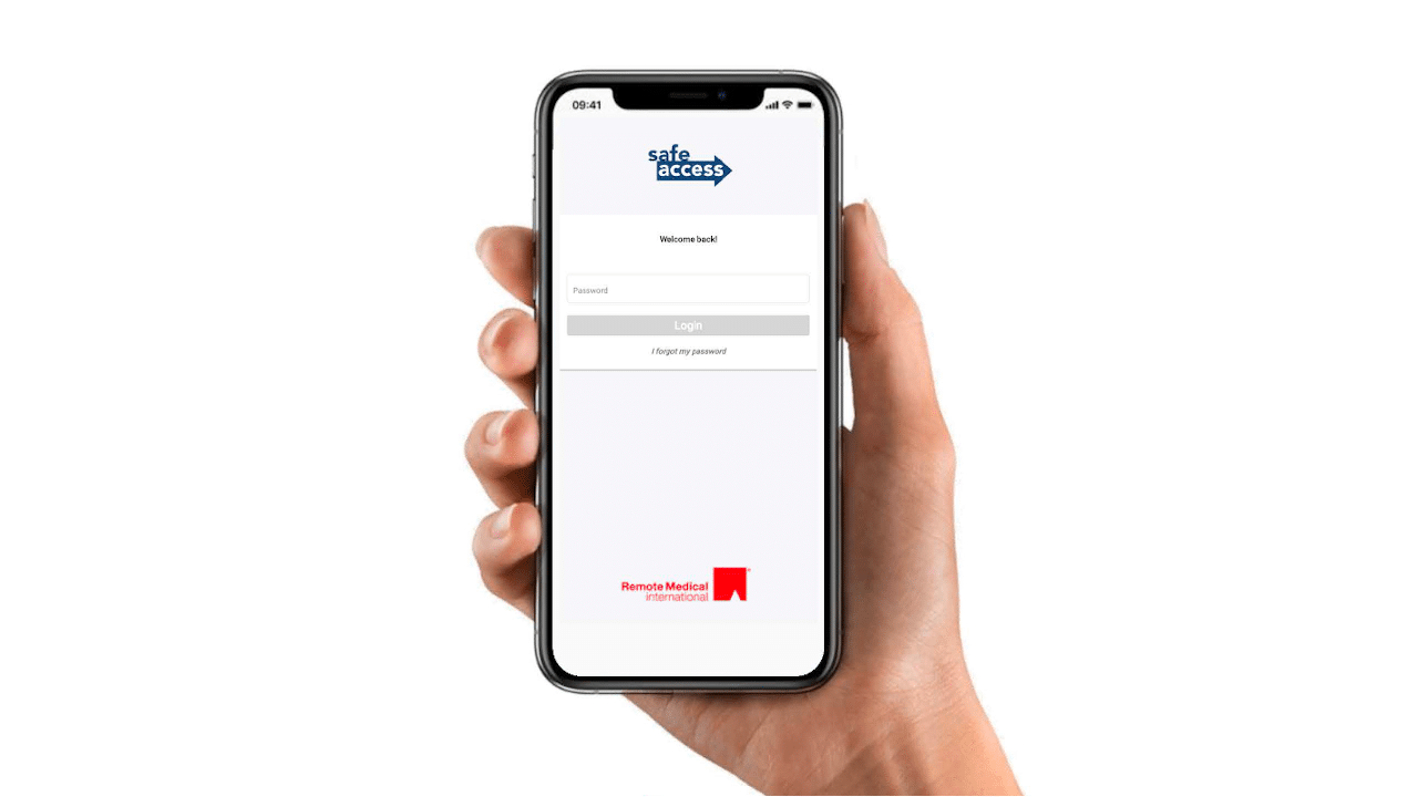 Remote Medical Safe Access app demo