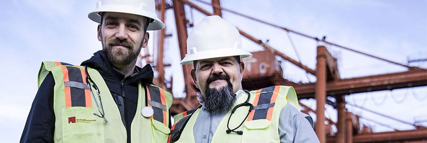 health and safety staff from Remote Medical International