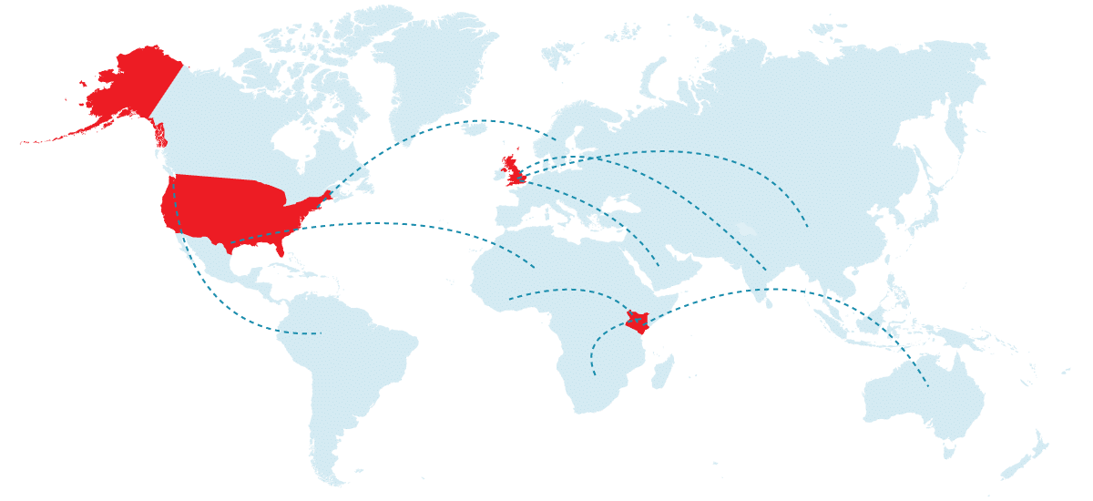 medical supplies shipped globally to remote and challenging work environments