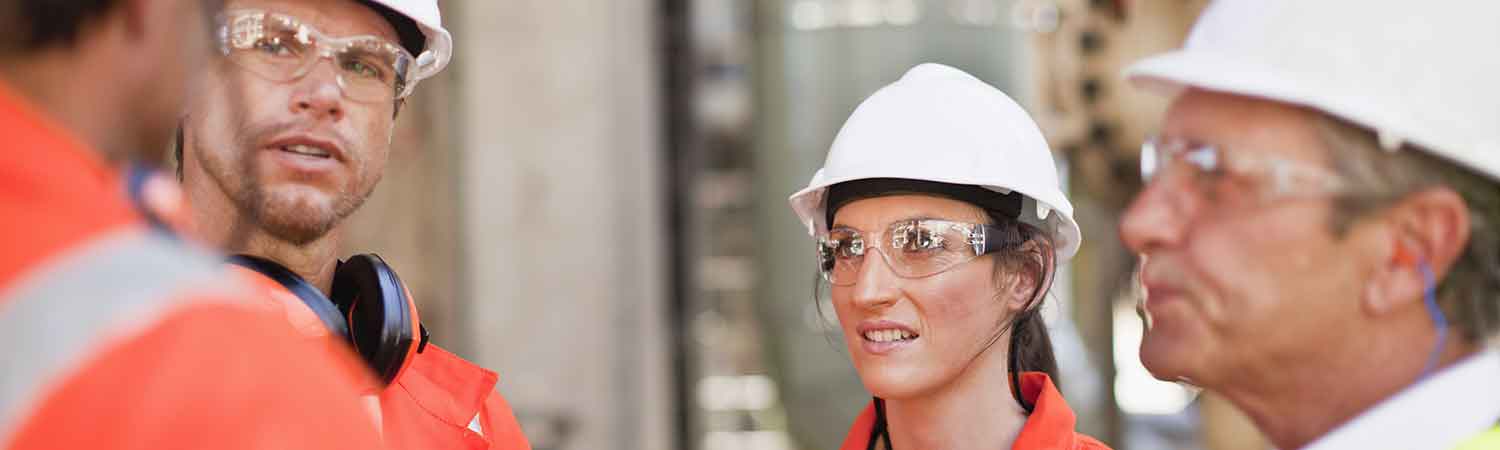 men and women workers