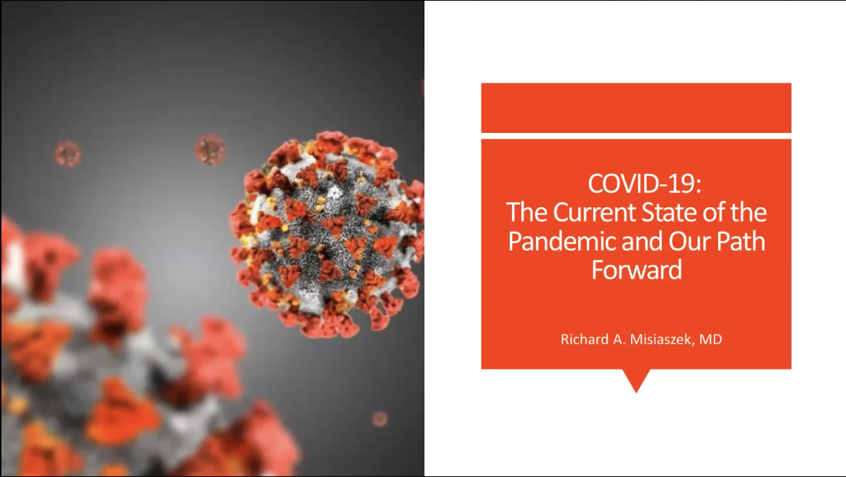 Have Lunch with OSPR –  COVID-19: The Current State of the Pandemic and Our Path Forward