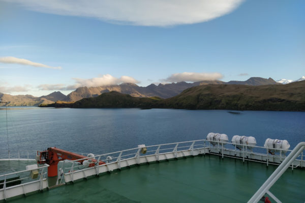 Photos from Dr. Dilia MartÃ­nez-MÃ©ndez aboard the RRS James Cook.