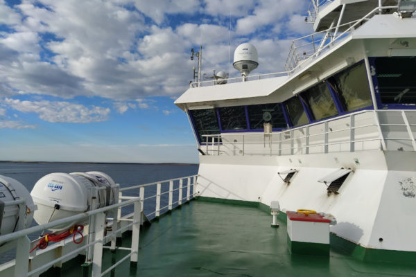 Photos from Dr. Dilia MartÃ­nez-MÃ©ndez aboard the RRS James Cook.